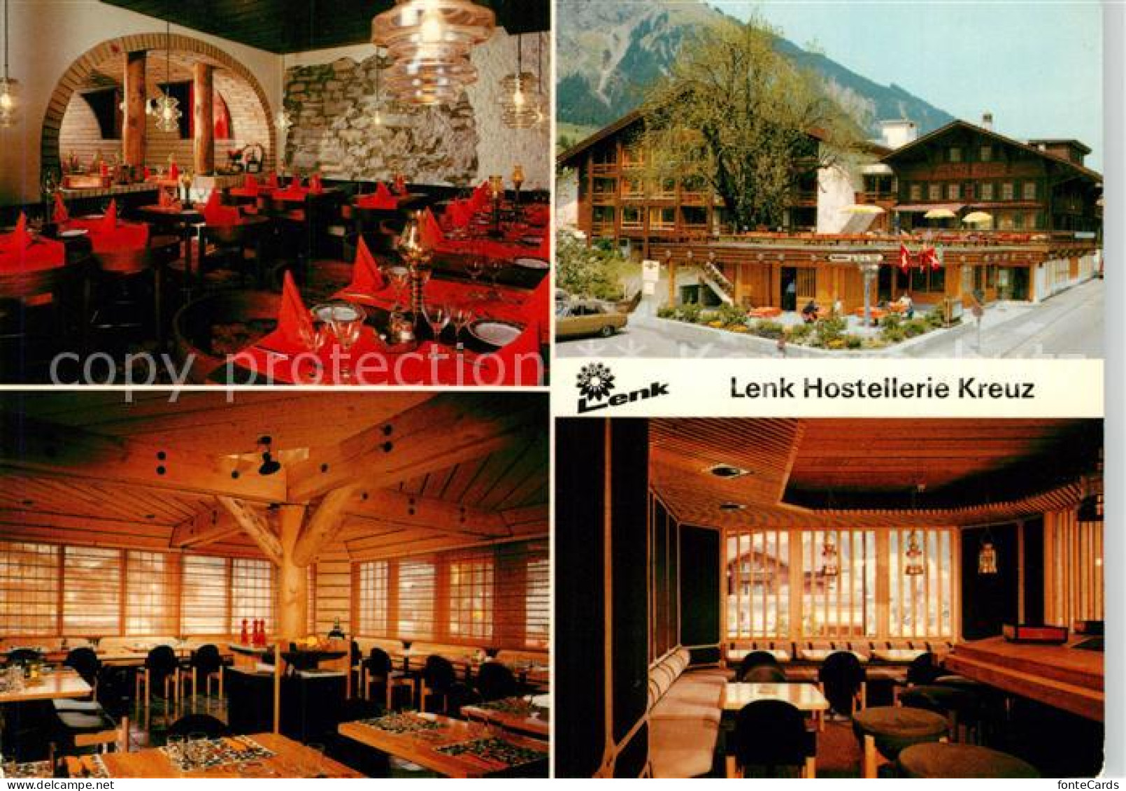 13219137 Lenk Simmental Hostellerie Kreuz Restaurant Bar Lenk Simmental - Other & Unclassified
