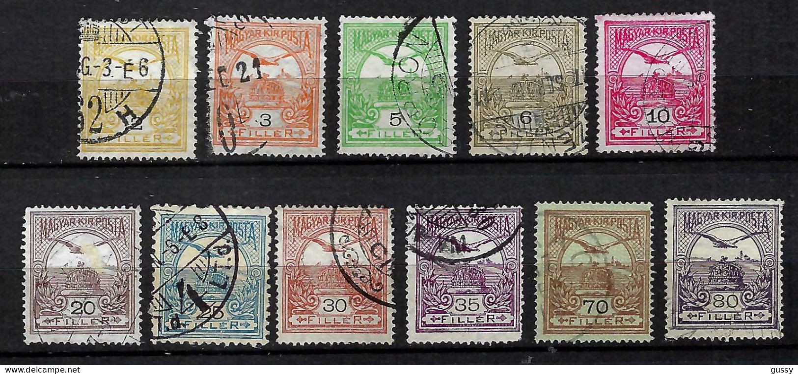 HONGRIE Ca.1900-13: Lot D' Obl. - Used Stamps