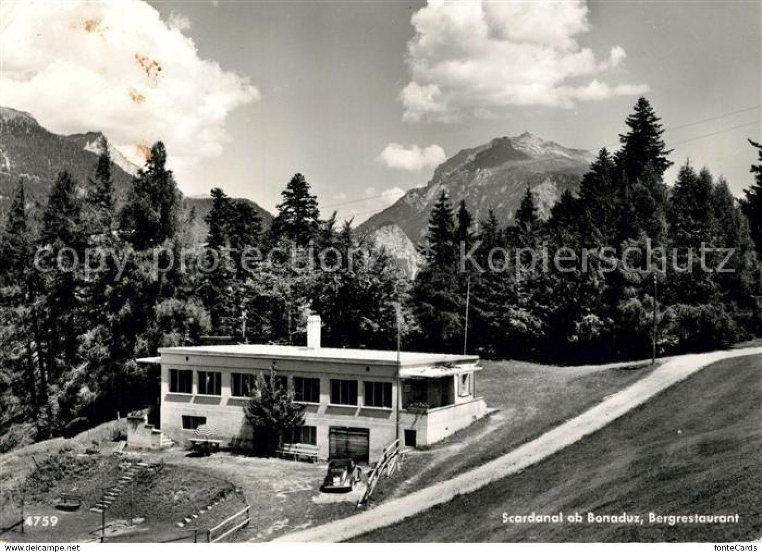 13218799 Scardanal Bonaduz Bergrestaurant Alpen Scardanal Bonaduz - Sonstige & Ohne Zuordnung