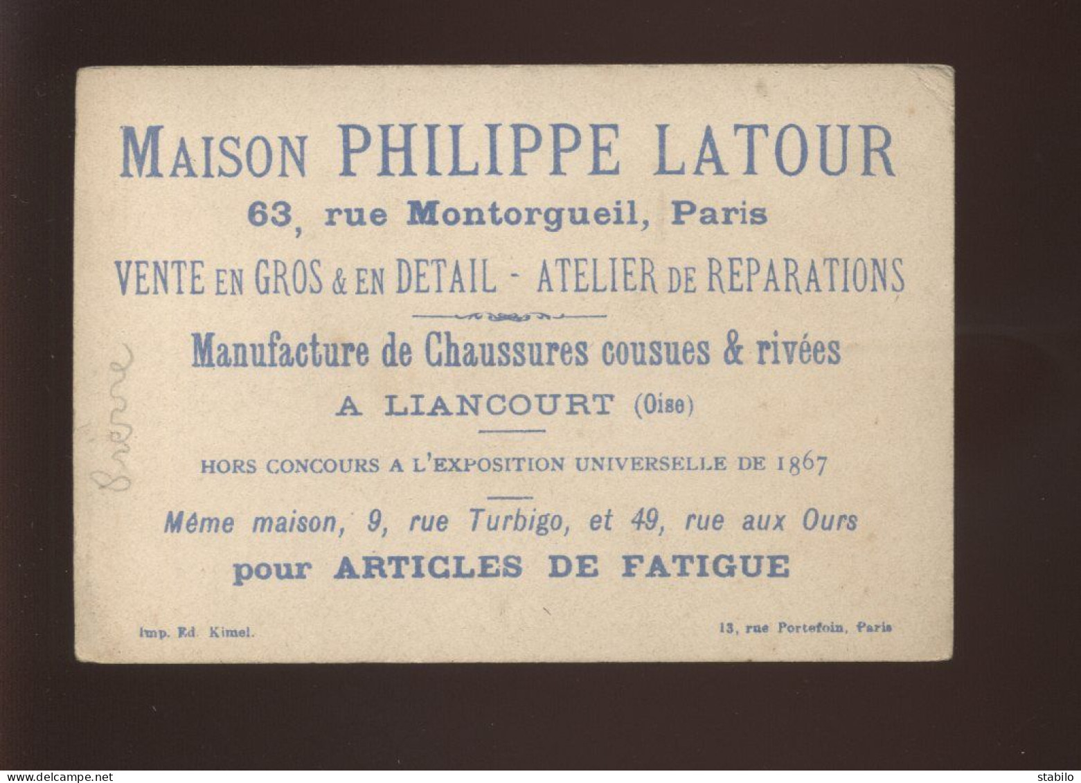 CHROMOS - LE DANEMARK - TIMBRE ET DRAPEAU - MAISON PHILIPPE LATOUR, 63 RUE MONTORGUEIL PARIS - Autres & Non Classés