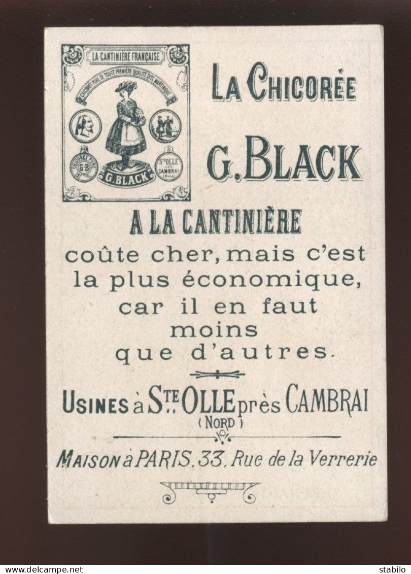 CHROMOS - ARMEE RUSSE - GRENADIER DE TIFLIS - LA CHICOREE G. BLACK "A LA CANTINIERE" STE OLLE, NORD - Autres & Non Classés