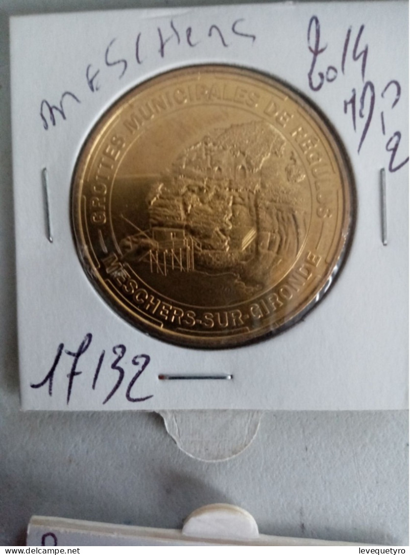 Médaille Touristique Monnaie De Paris 17 Meschers 2014 - 2014