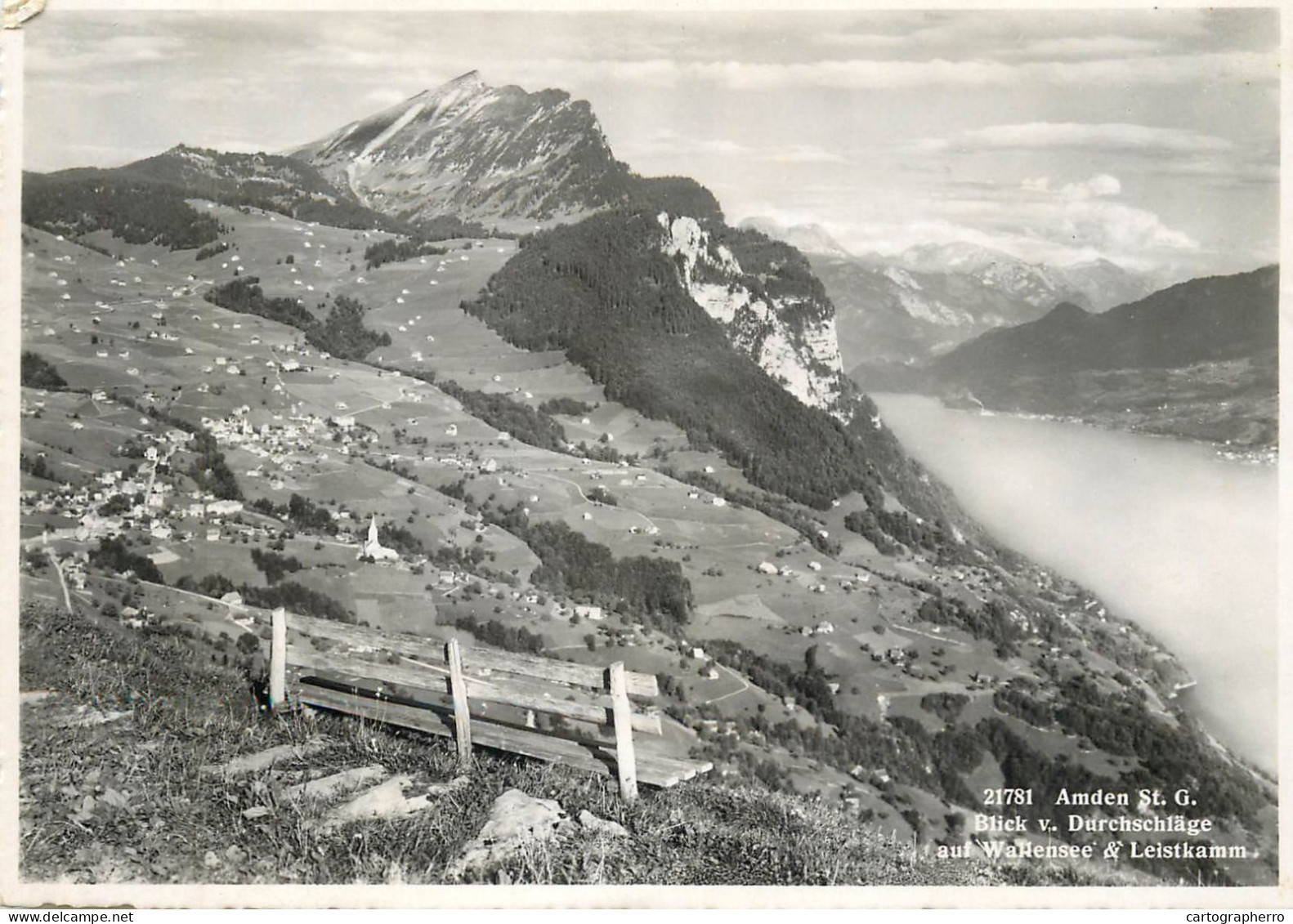 Postcard Switzerland Amden St. G - Amden