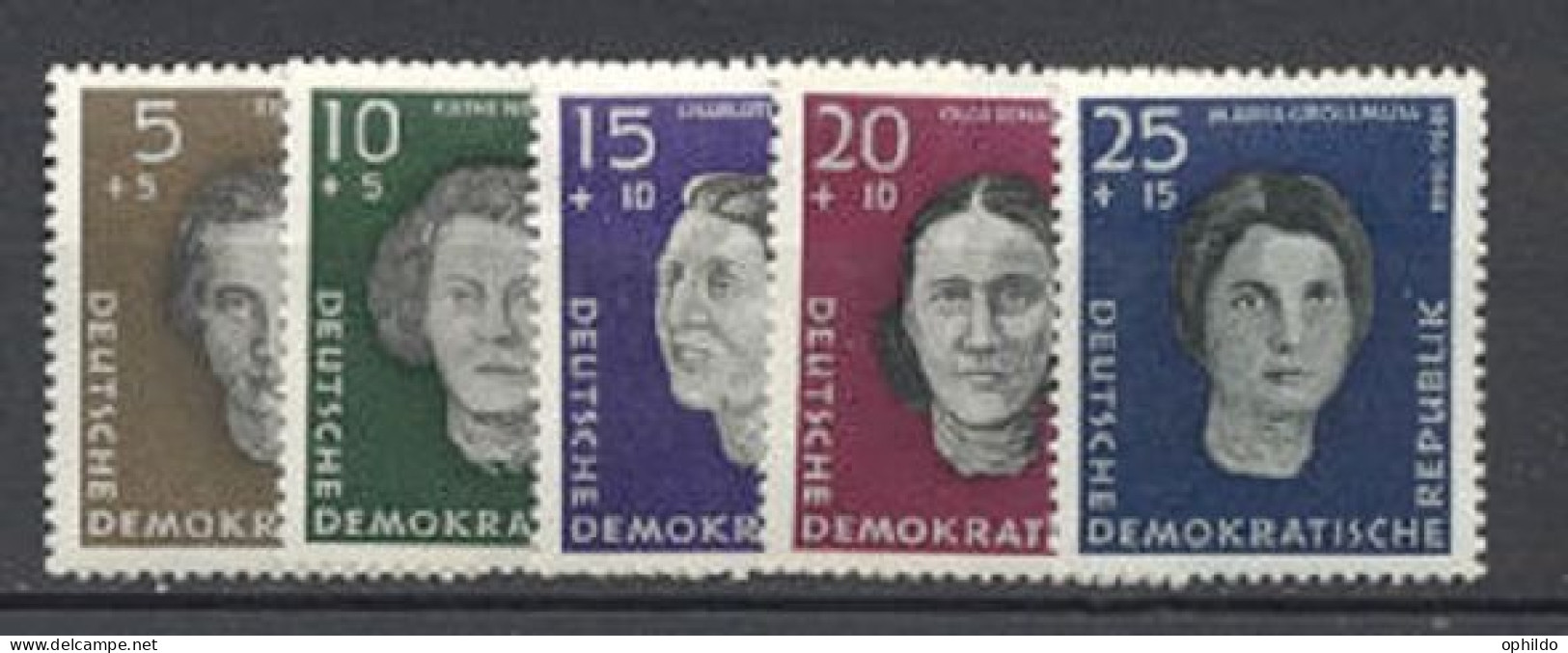 DDR   429/433  * *  TB      Cote 1.5 Euro   - Unused Stamps