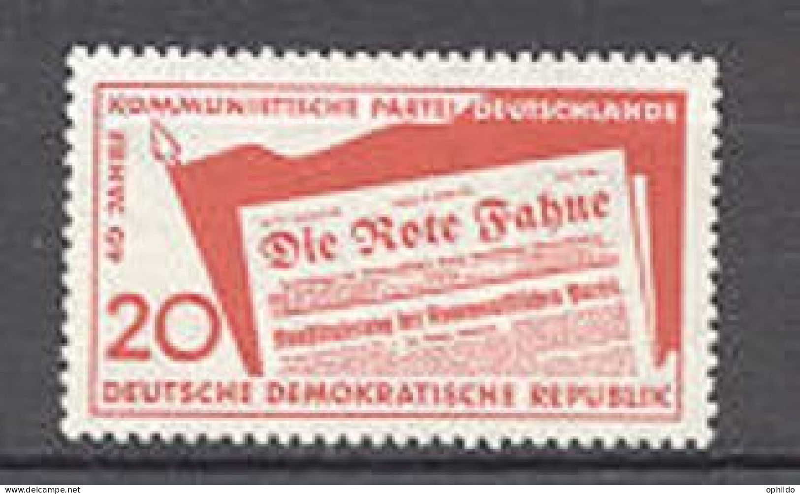 DDR    387  * *  TB    - Unused Stamps