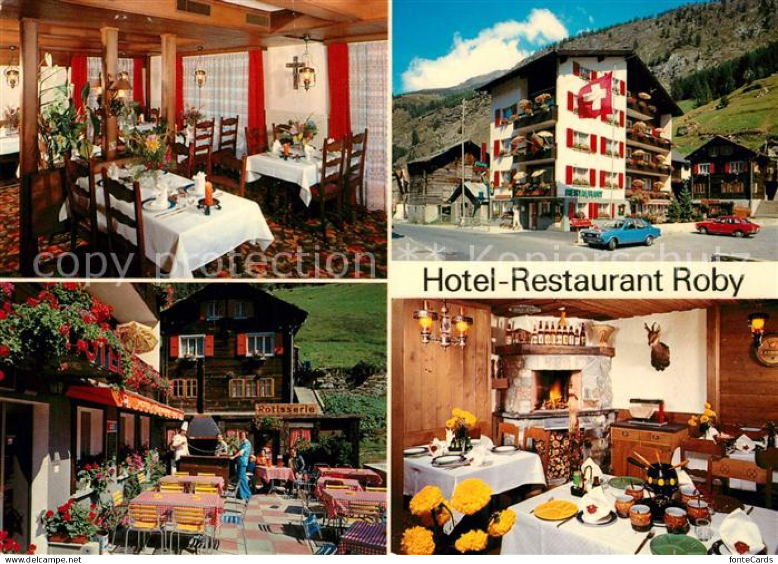 13215569 Saas Grund Hotel Restaurant Roby Saas Grund - Other & Unclassified