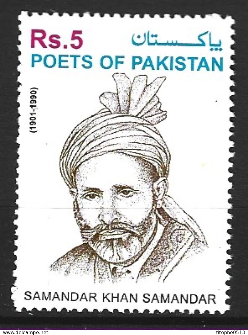 PAKISTAN. N°1064 De 2002. Poète Samandar. - Escritores