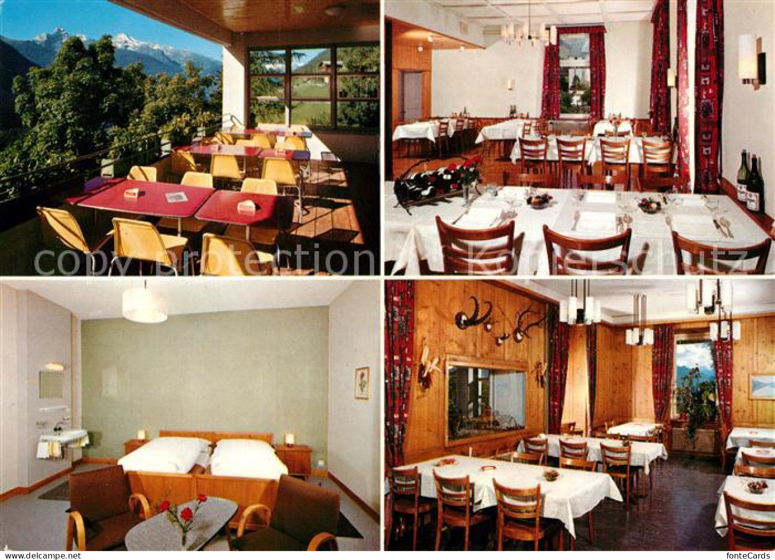 13211339 Wiesen Davos GR Hotel Restaurant Bellevue Wiesen Davos GR - Autres & Non Classés
