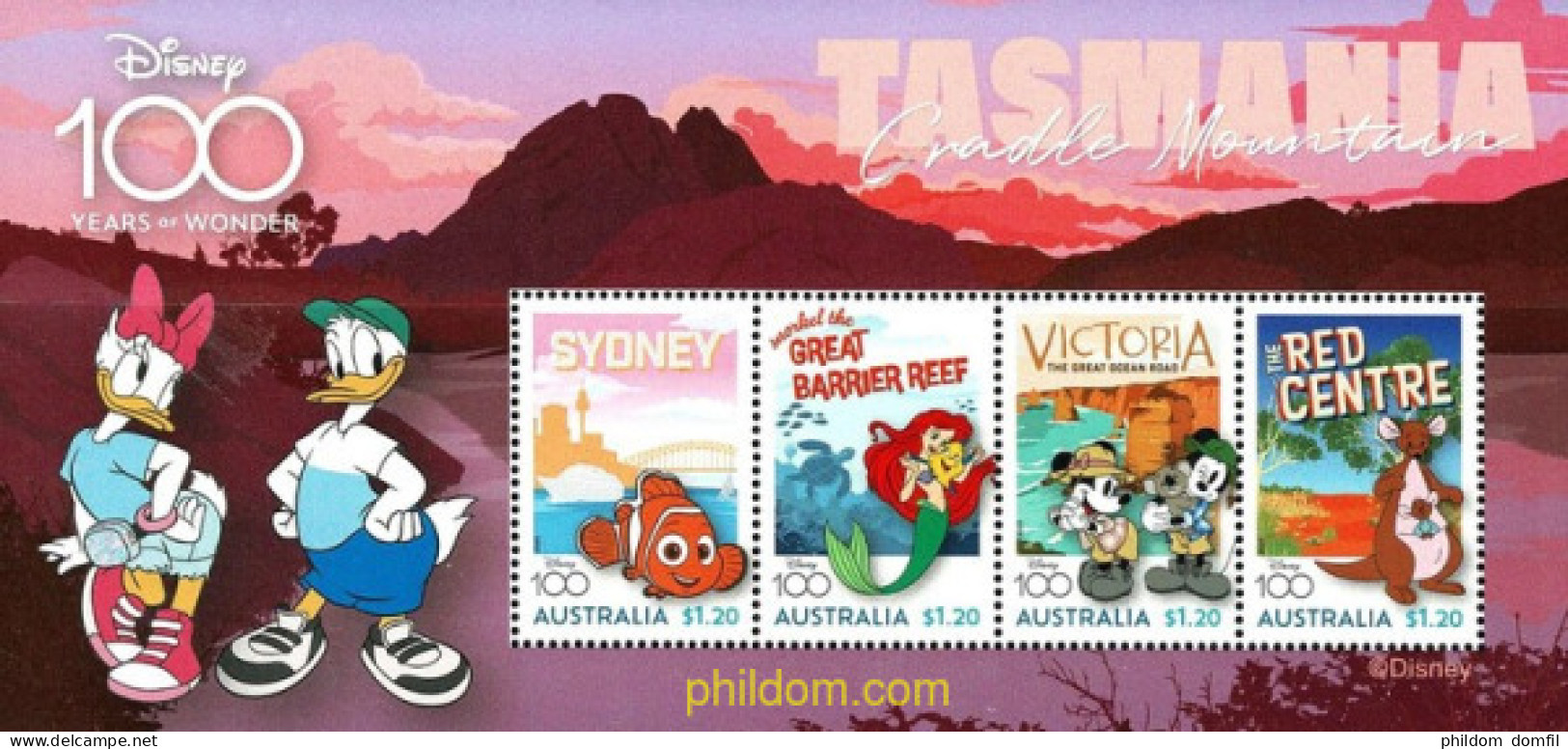718490 MNH AUSTRALIA 2023 CENTENARIO DE DISNEY - Unused Stamps