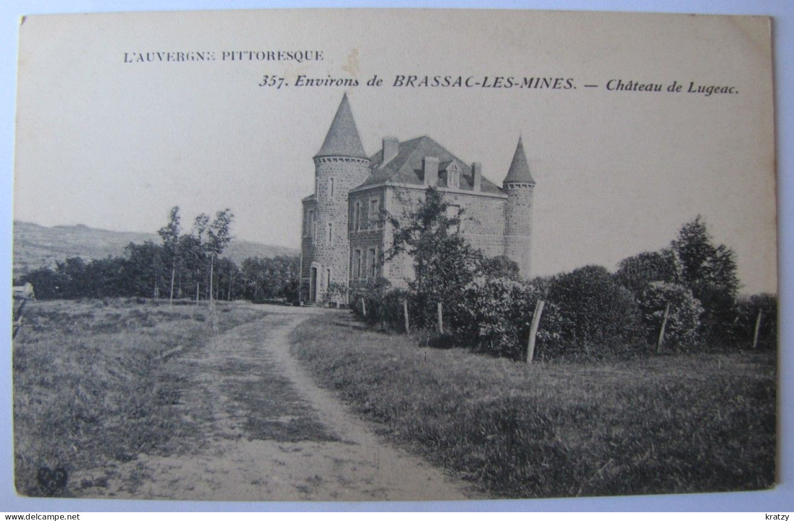 FRANCE - PUY-DE-DÔME - BRASSAC-les-MINES - Château De Lugeac - Otros & Sin Clasificación