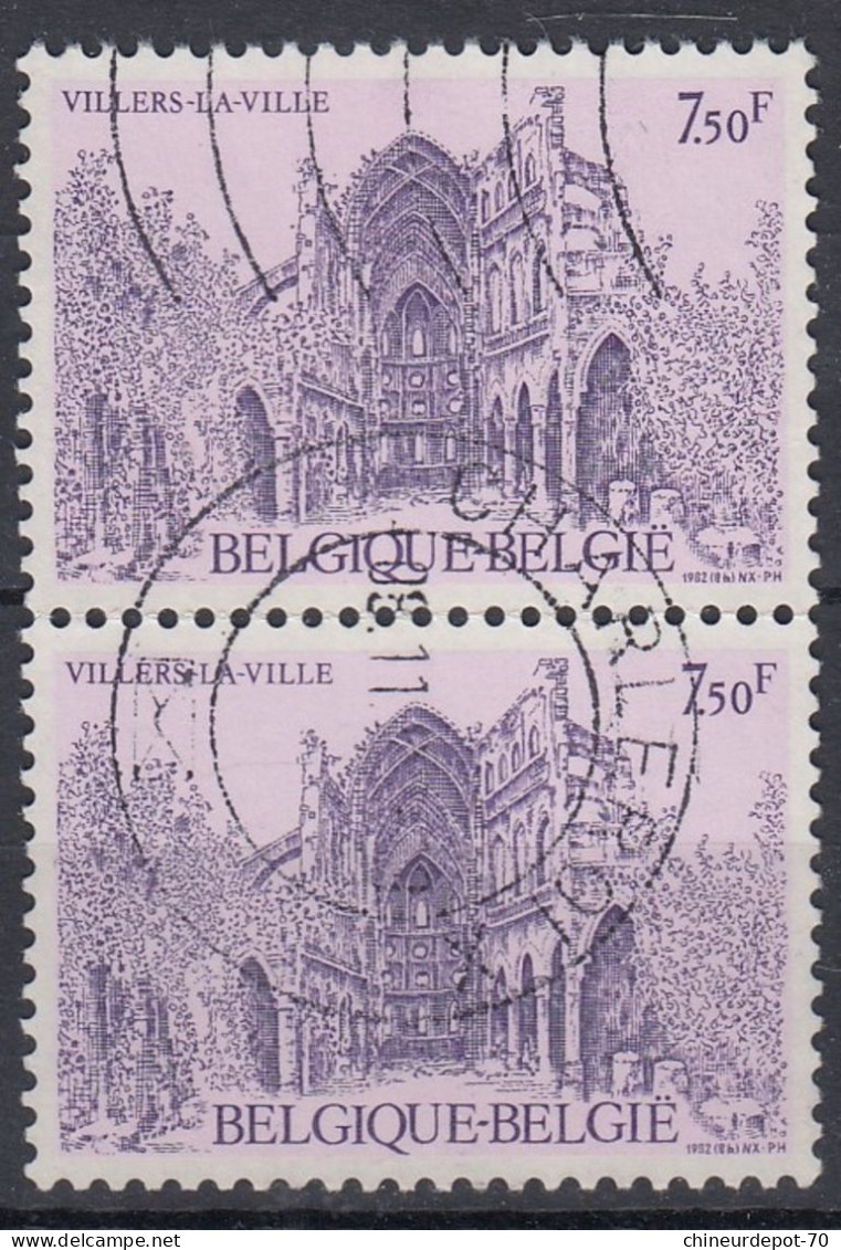 1982 Villers La Ville Cachet Charleroi - Used Stamps