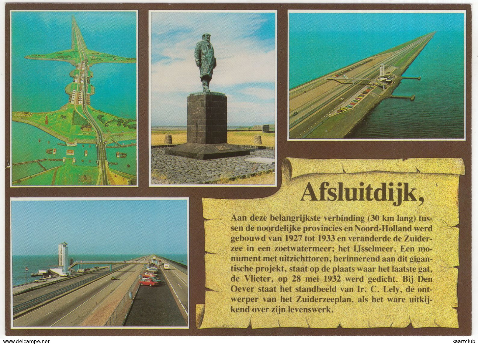 Afsluitdijk - 30 Km Lang - (Nederland/Holland) - Den Oever (& Afsluitdijk)