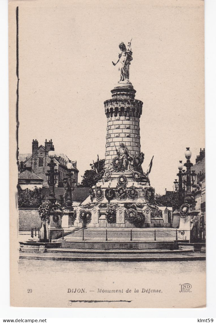 Dijon - Monument De La Défense - Dijon