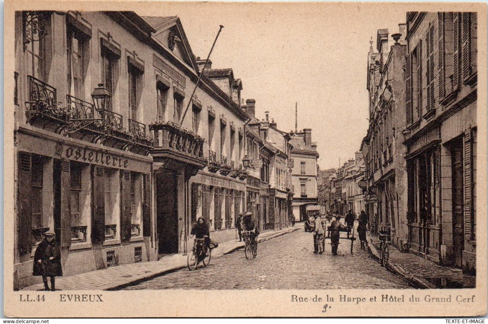 27 EVREUX - Rue De La Harpe, Hotel Du Cerf  - Evreux