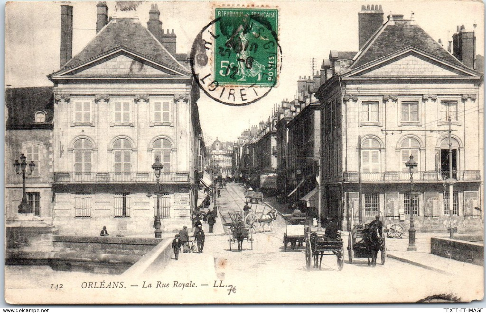 45 ORLEANS - Rue Royale Depuis Le Pont Georges V - Orleans