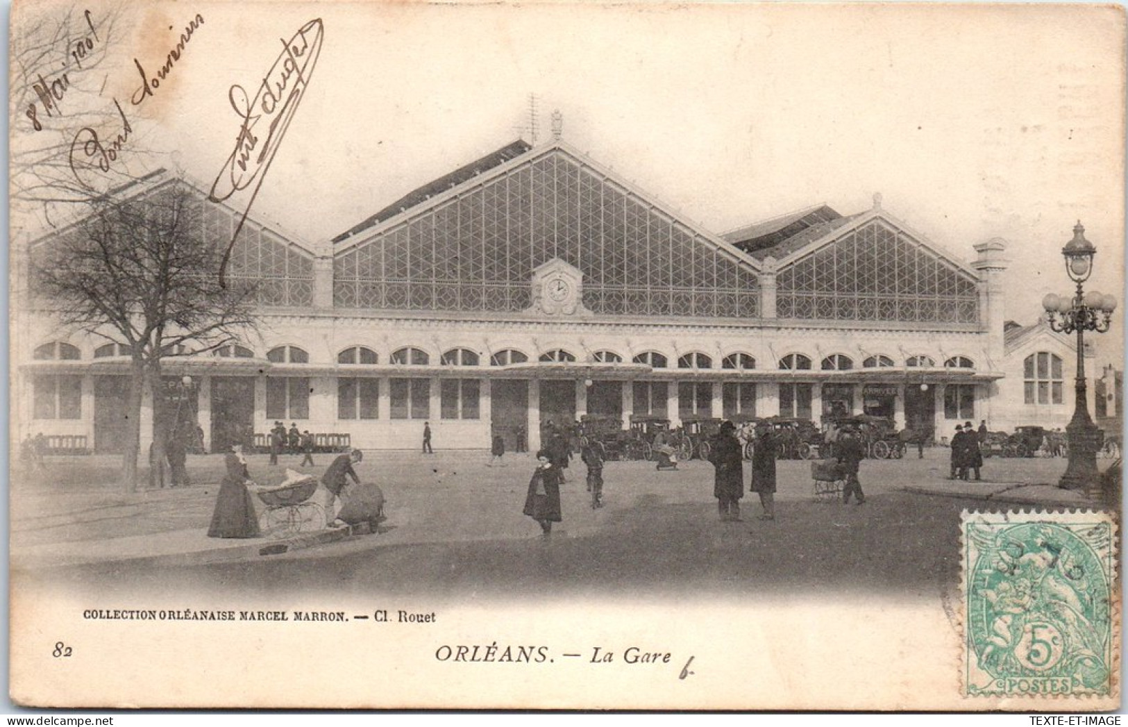 45 ORLEANS - Vue D'ensemble Sur La Gare. - Orleans