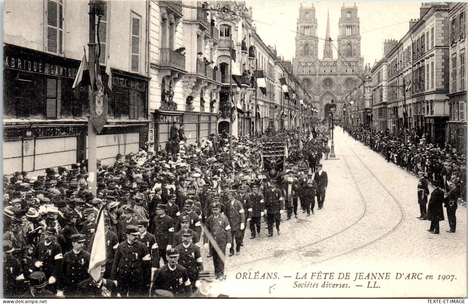 45 ORLEANS - Fete De Jeanne D'arc 1907, Societes Diverses  - Orleans