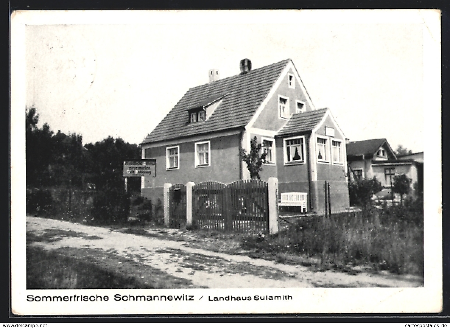 AK Schmannewitz, Pension Landhaus Sulamith  - Autres & Non Classés