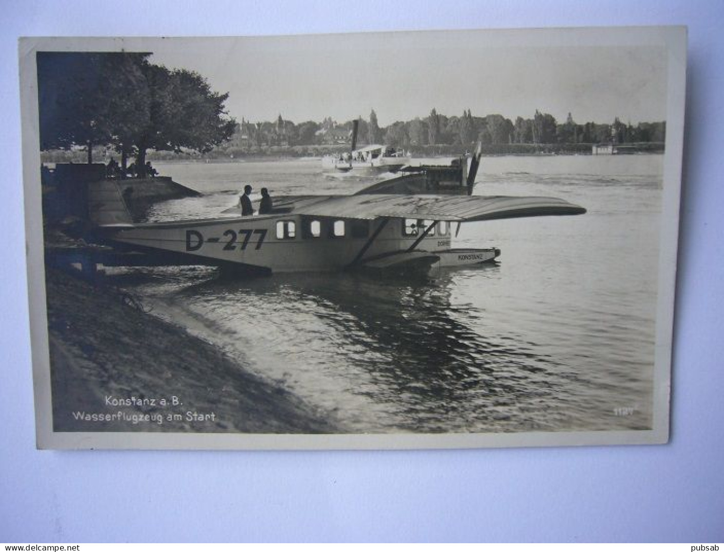 Avion / Airplane / Sea Plane / Dornier Delphin II / Seen At Konstanz Airport - 1919-1938