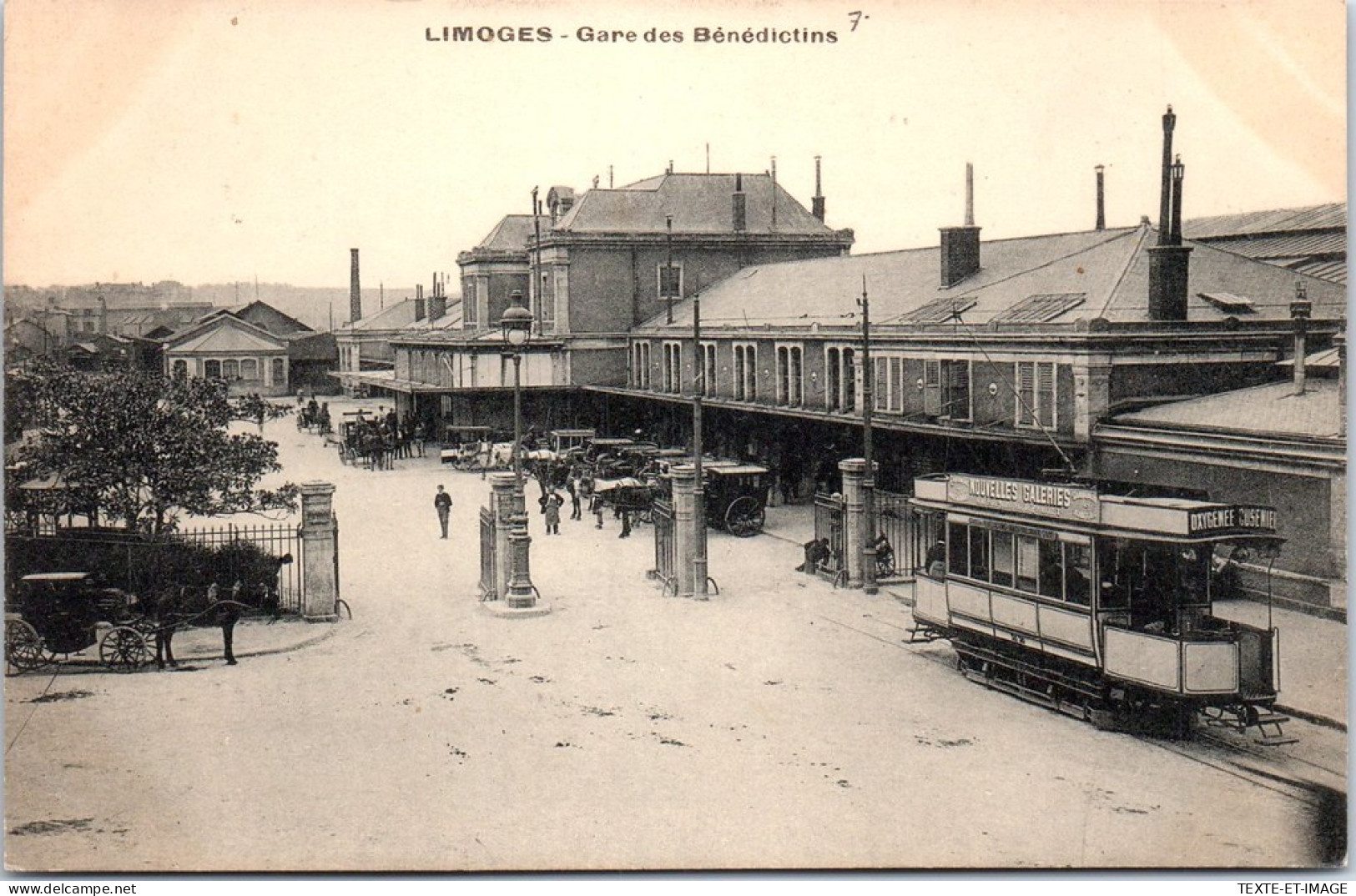 87 LIMOGES - La Gare Des Benedictins (tramway) - Limoges