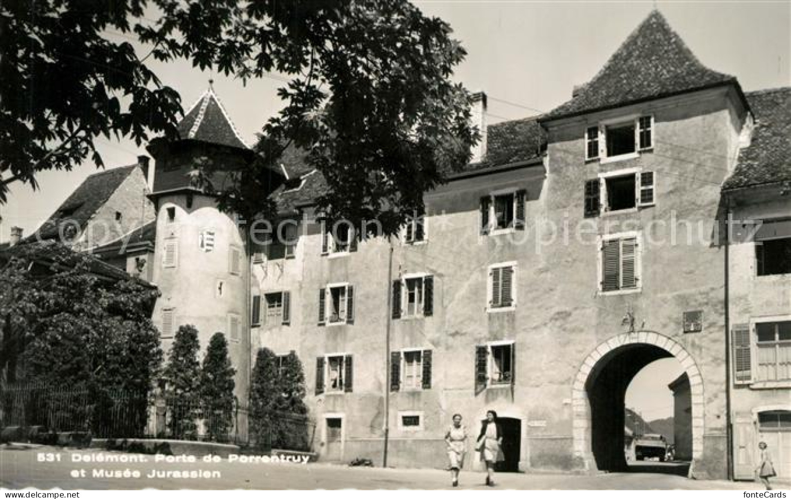 13202107 Delemont Porrentruy Musee Jurassien Delemont - Andere & Zonder Classificatie