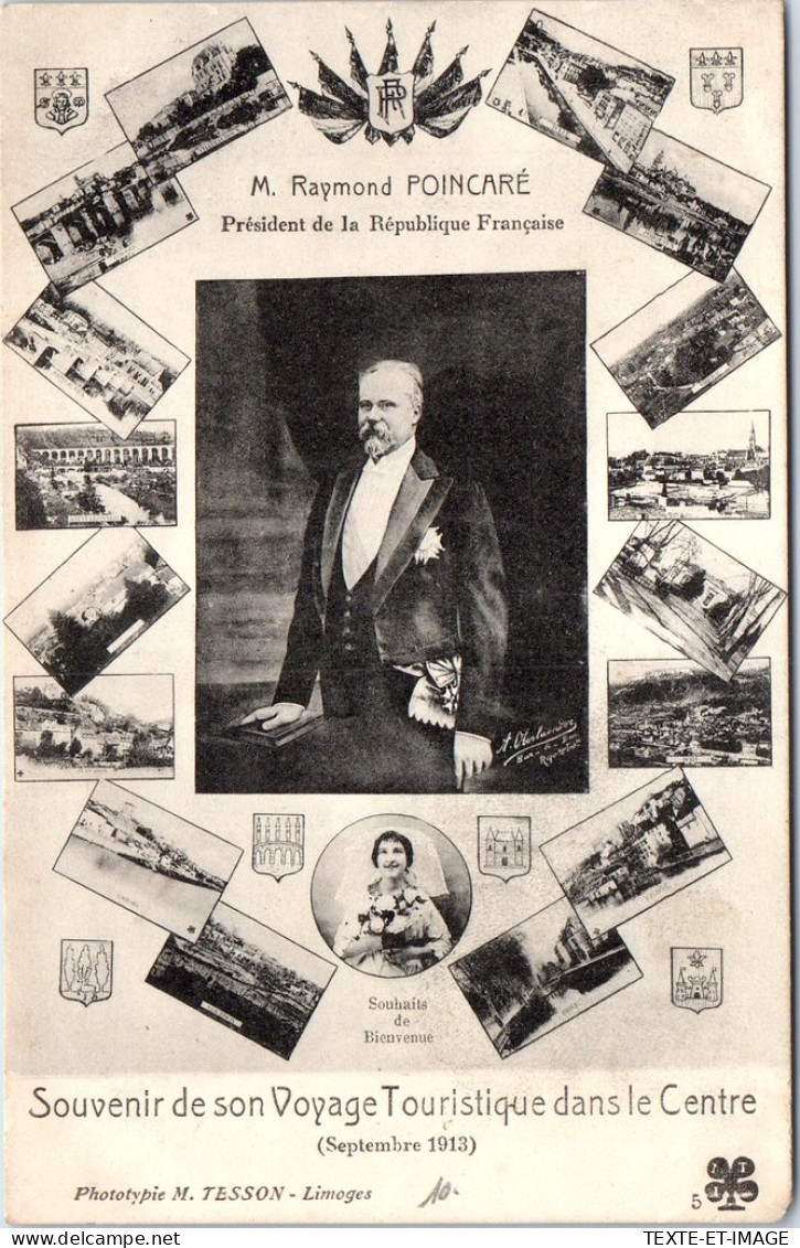 87 LIMOGES - Carte Souvenir De La Visite De R POINCARE  - Limoges