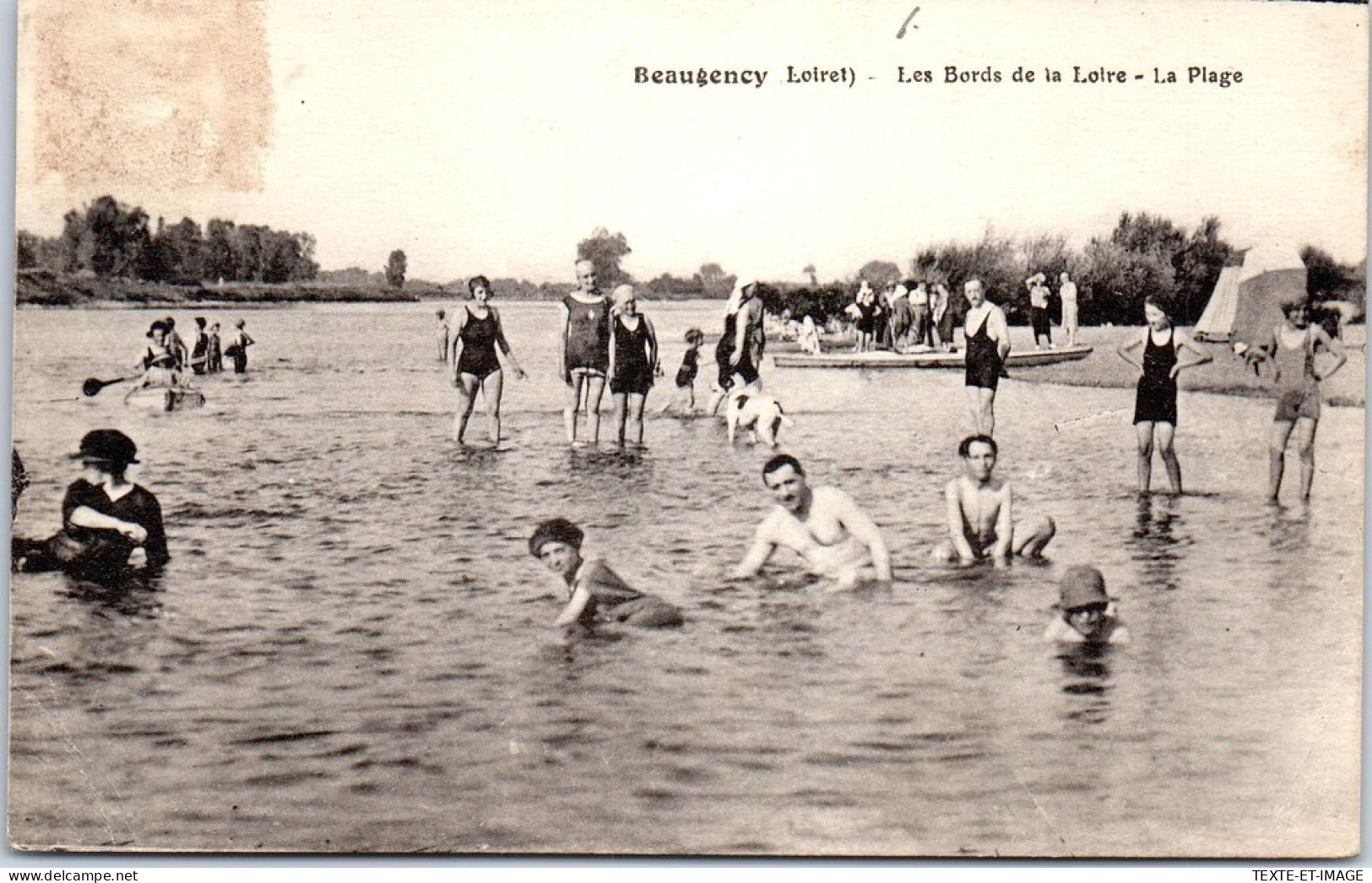 45 BEAUGENCY - La Plage Sur Les Bords De Loire  - Beaugency