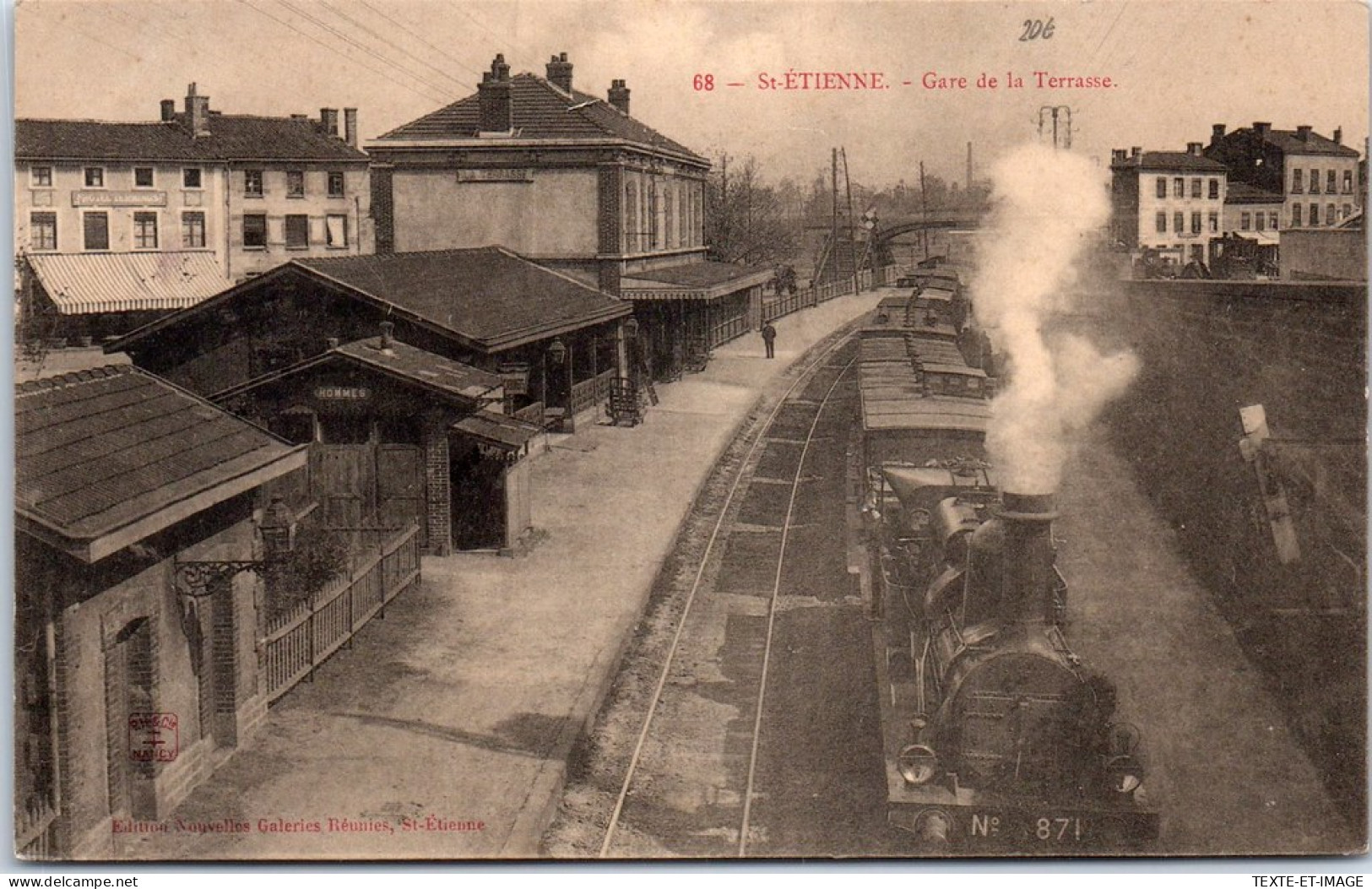 42 SAINT ETIENNE - La Gare De La Terrasse  - Saint Etienne