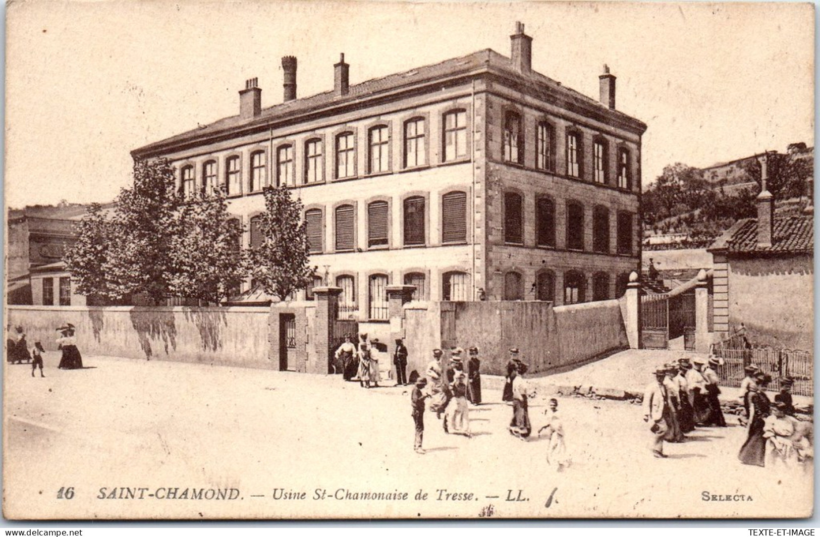 42 SAINT CHAMOND - Usine St Chamonaise De Tresse  - Saint Chamond