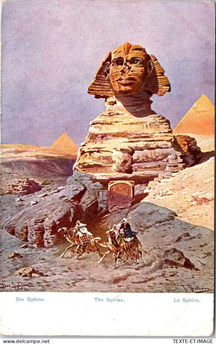 EGYPTE - The Sphinx  - Other & Unclassified