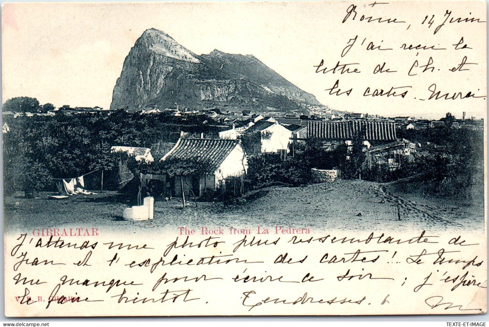 GIBRALTAR - The Rock From La Pedrera - Gibraltar