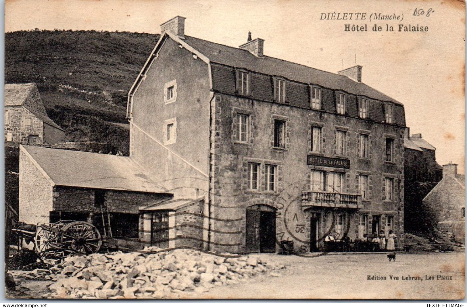 50 DIELETTE - Hotel De La Falaise.  - Other & Unclassified