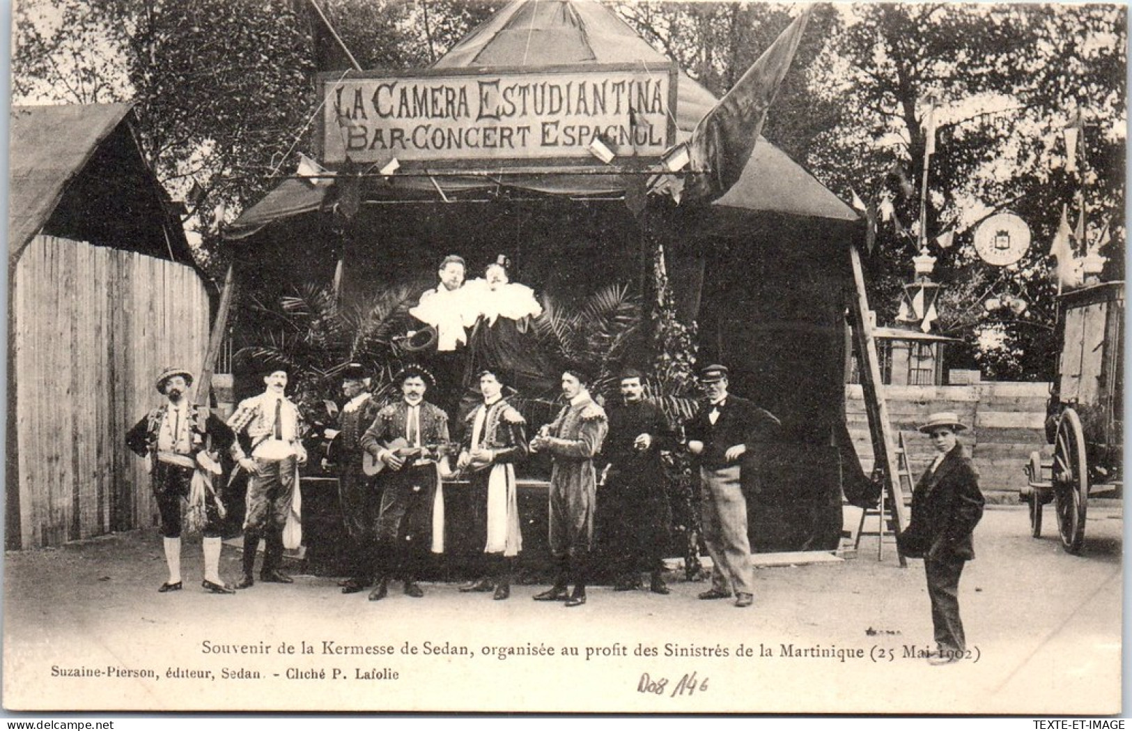 08 SEDAN - Kermesse Au Profit De La Martinique (1902) - Sedan