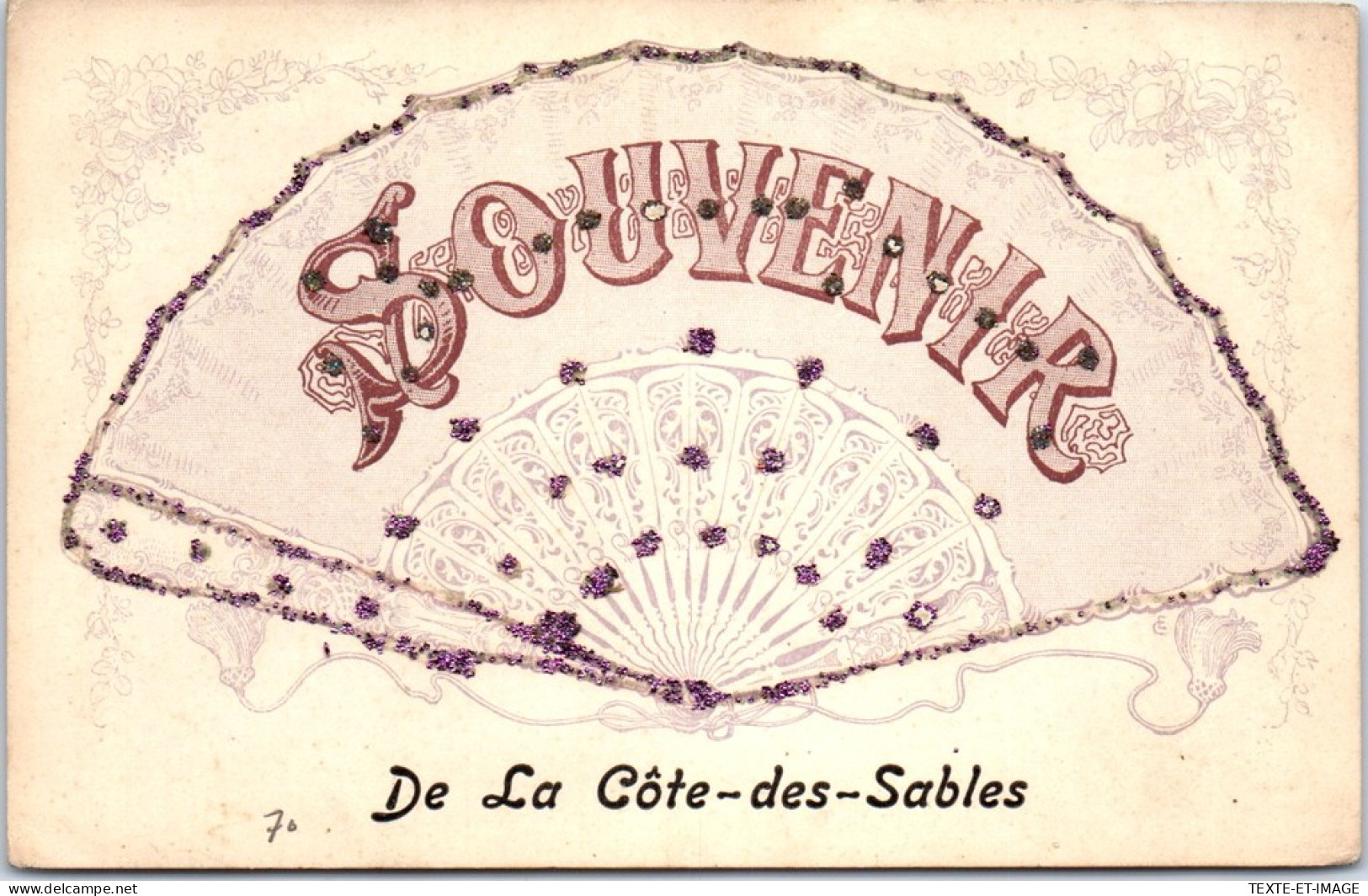 85 LES SABLES D'OLONNE - Souvenir A L'eventail  - Sables D'Olonne