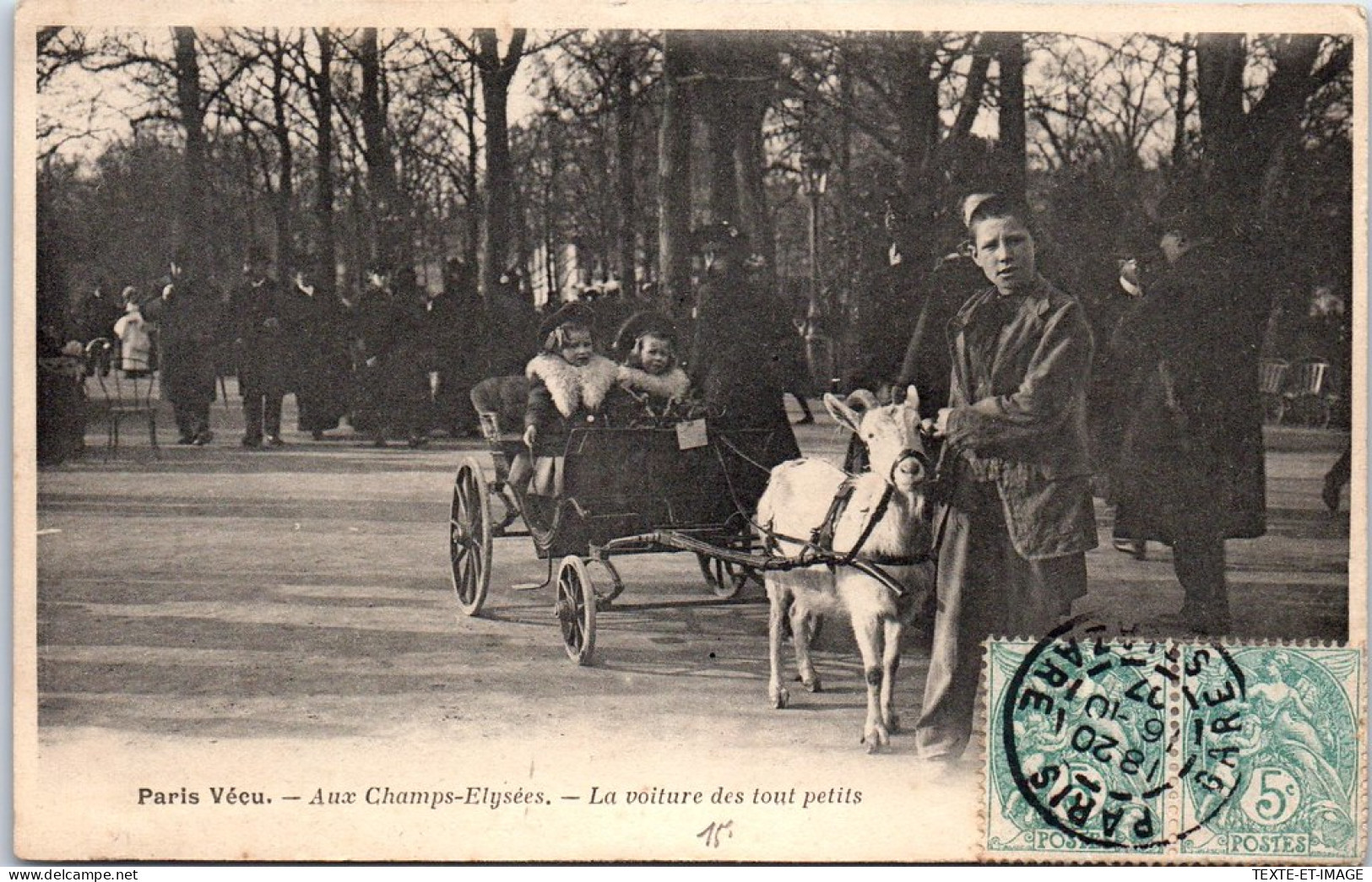 75 PARIS - Paris Vecu - La Voiture Des Tout Petits  - Straßenhandel Und Kleingewerbe