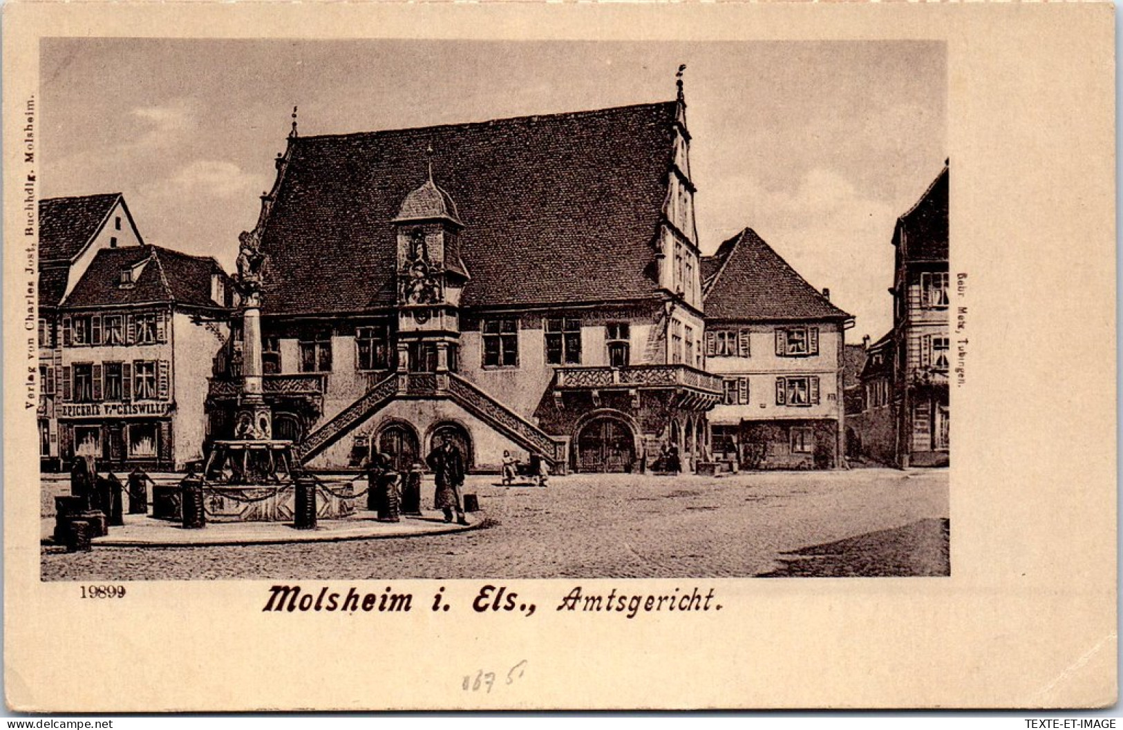 67 MOLSHEIM - Le Centre De La Commune. - Andere & Zonder Classificatie