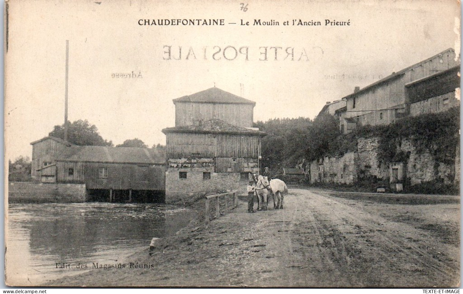 51 CHAUDEFONTAINE - Le Moulin Et L'ancien Prieure  - Altri & Non Classificati