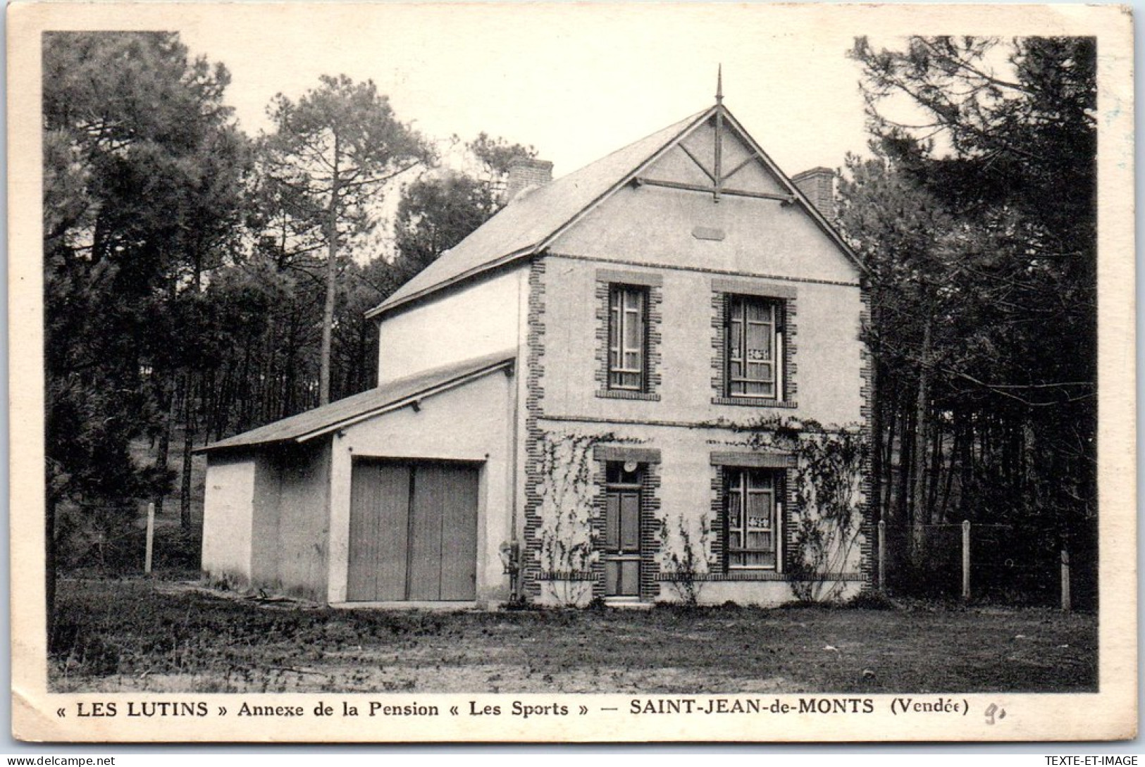 85 SAINT JEAN DE MONTS - Pension Les Lutins  - Saint Jean De Monts