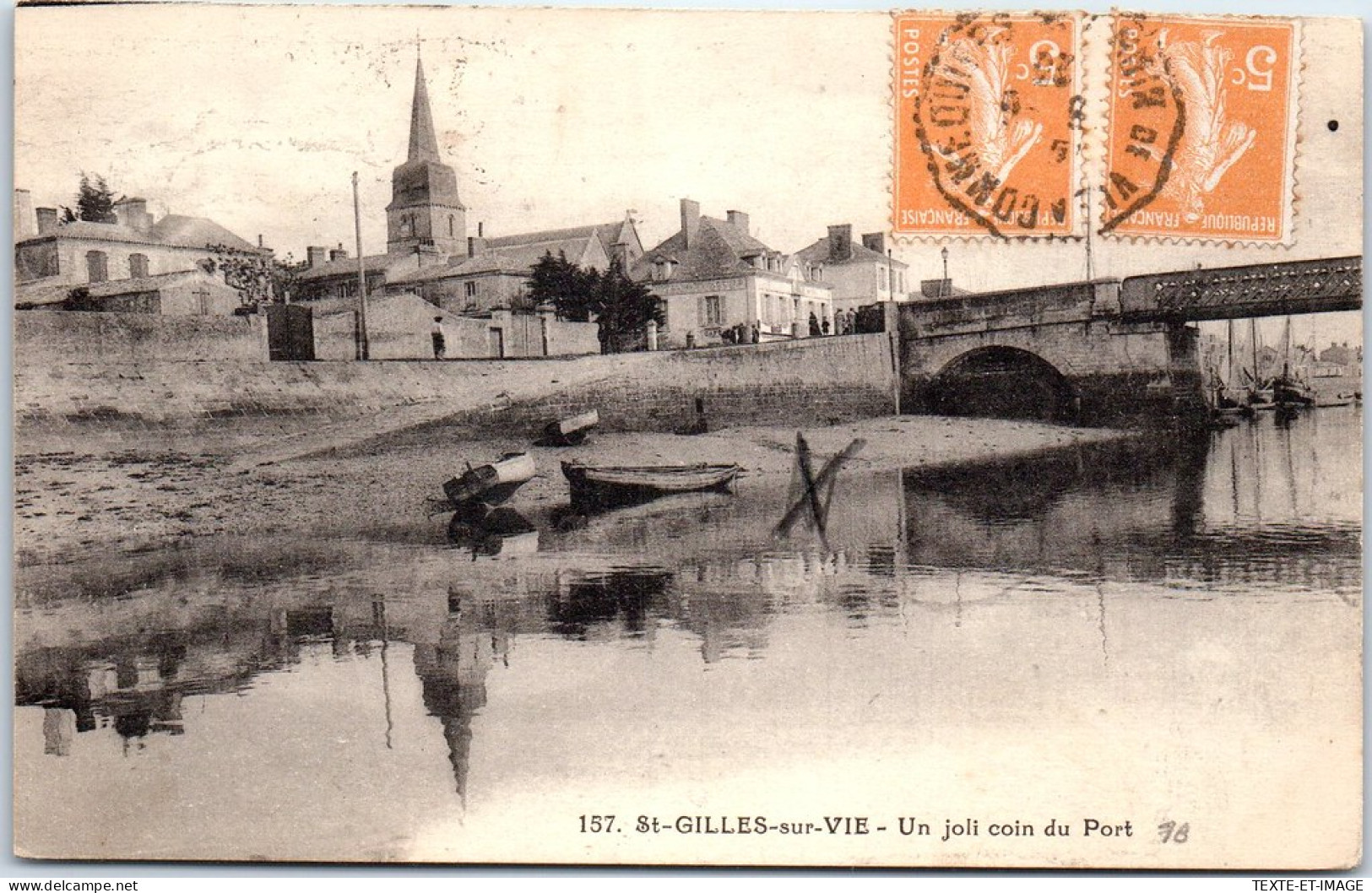 85 SAINT GILLES SUR VIE - Un Coin Du Port  - Saint Gilles Croix De Vie
