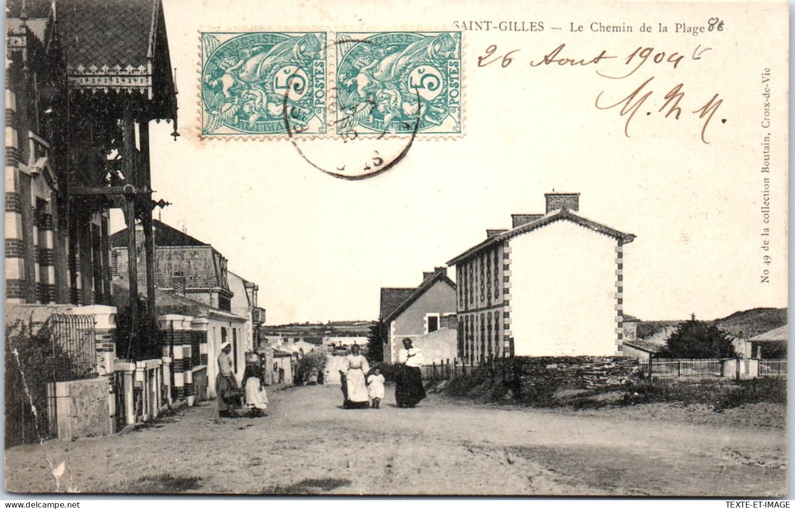 85 SAINT GILLES - Le Chemin De La Plage  - Saint Gilles Croix De Vie
