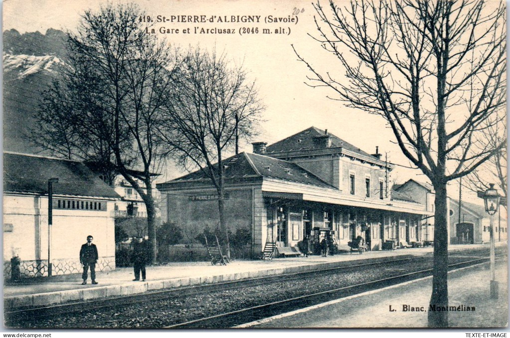 73 SAINT PIERRE D'ALBIGNY - La Gare De L'arclusaz  - Saint Pierre D'Albigny
