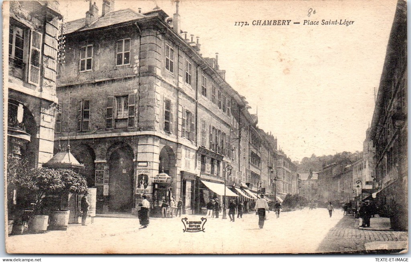 73 CHAMBERY - La Place Saint Leger  - Chambery