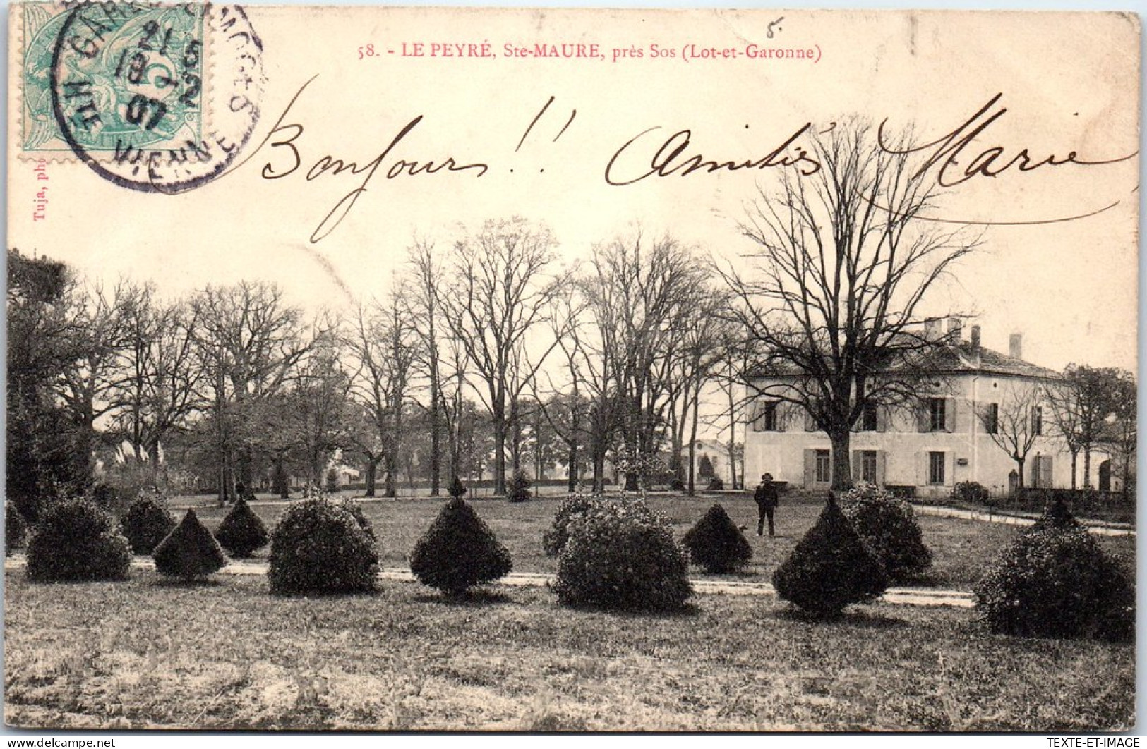 47 LE PEYRE SAINTE MAURE - Vue D'ensemble  - Andere & Zonder Classificatie