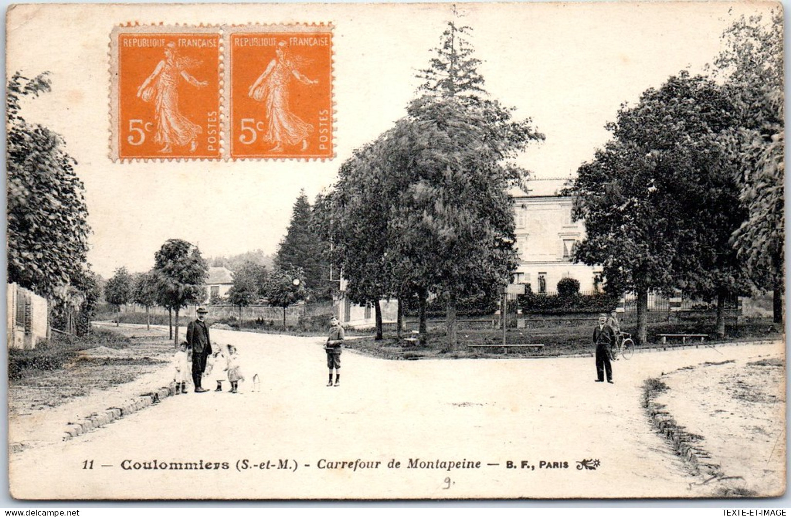 77 COULOMMIERS - Carrefour De Montapeine  - Coulommiers