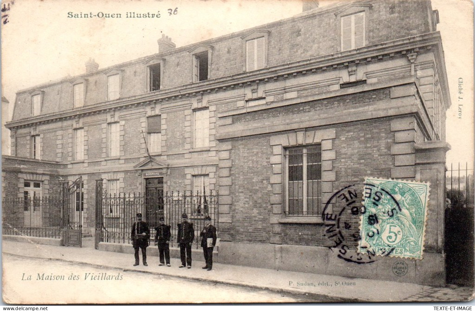 93 SAINT OUEN - La Maison Des Vieillards.  - Saint Ouen