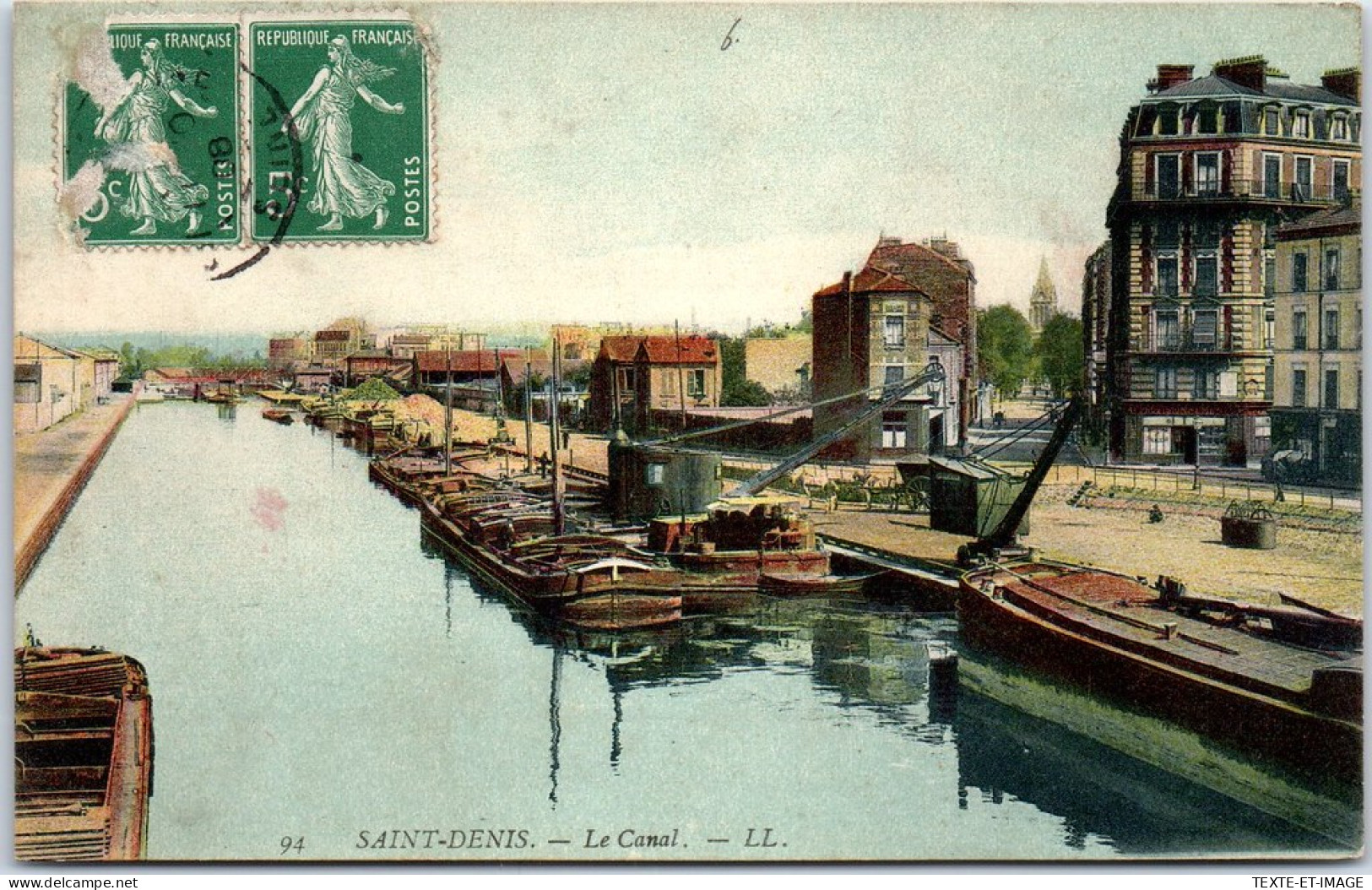 93 SAINT DENIS - Le Canal.  - Saint Denis