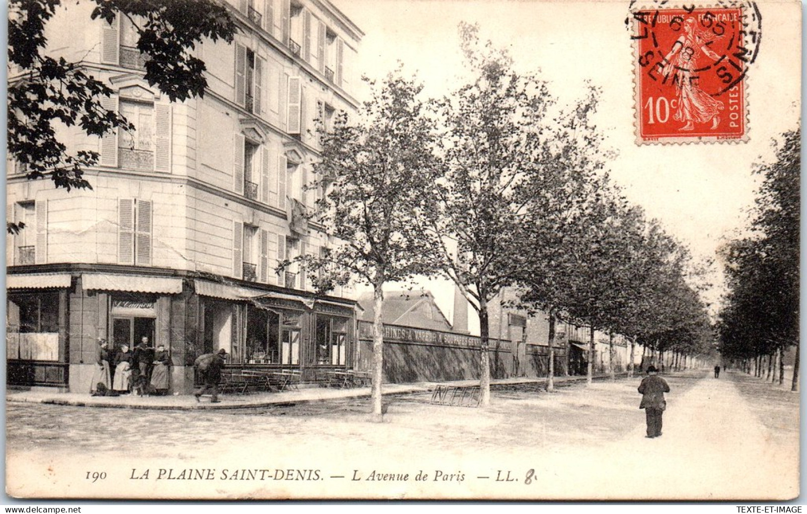 93 LA PLAINE SAINT DENIS - L'avenue De Paris  - Other & Unclassified