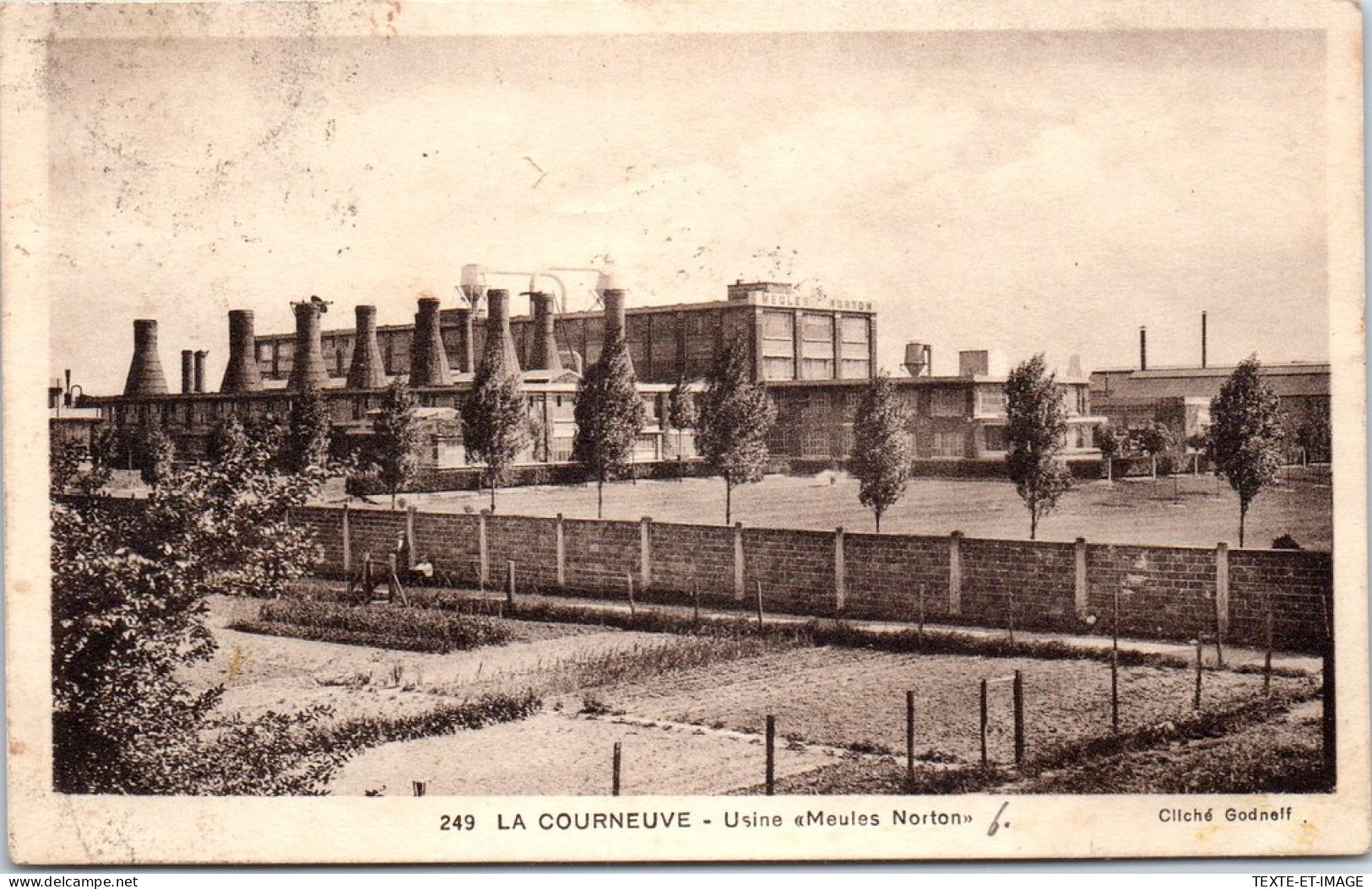 93 LA COURNEUVE - Usinemeules Norton  - La Courneuve
