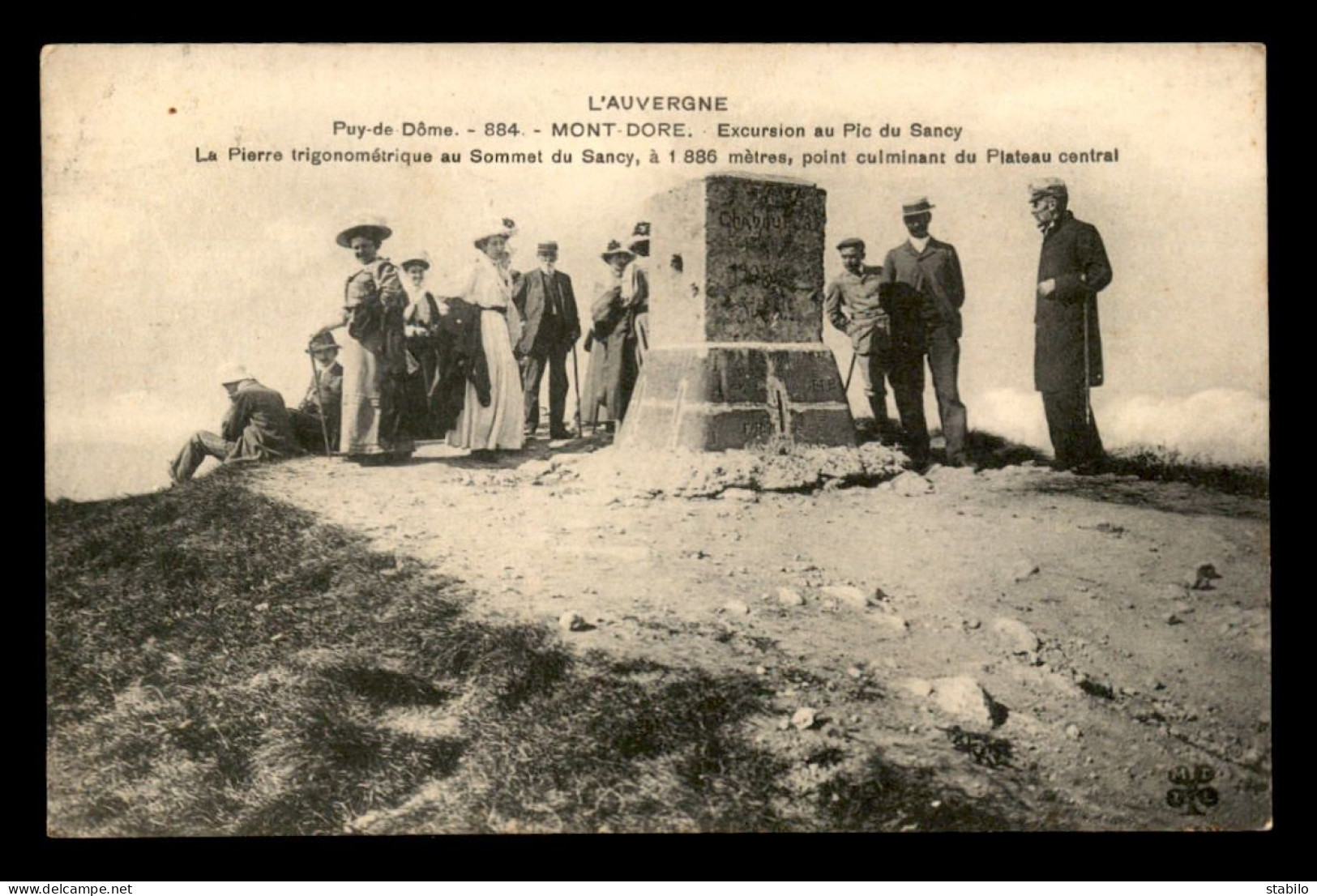 GUERRE 14/18 - CACHET HOPITAL TEMPORAIRE DU MONT-D'OR (PUY-DE-DOME) - Guerra Del 1914-18