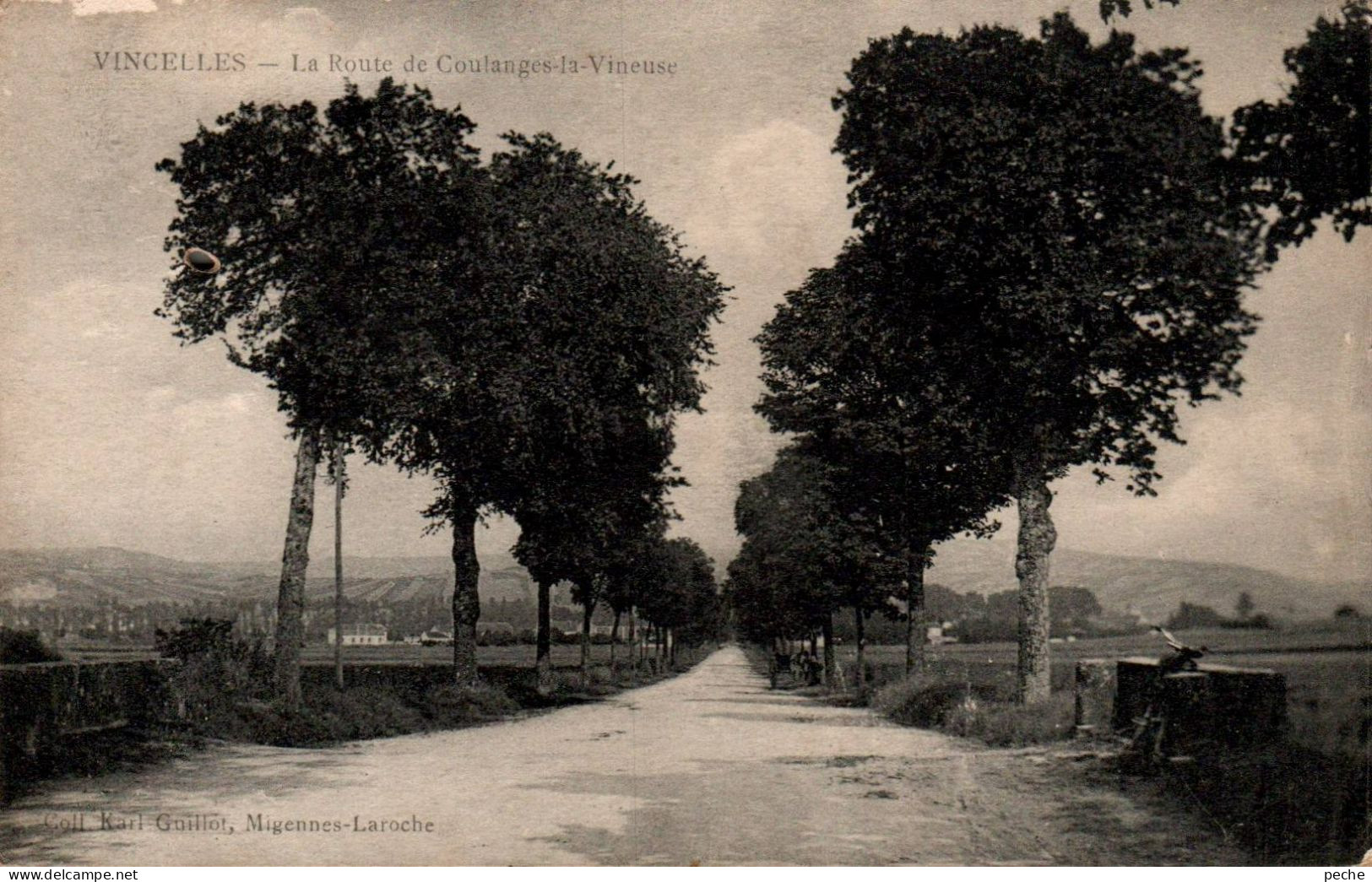 N° 2466 W -cachet Convoyeur -Nevers à La Roche- 1916- - Railway Post